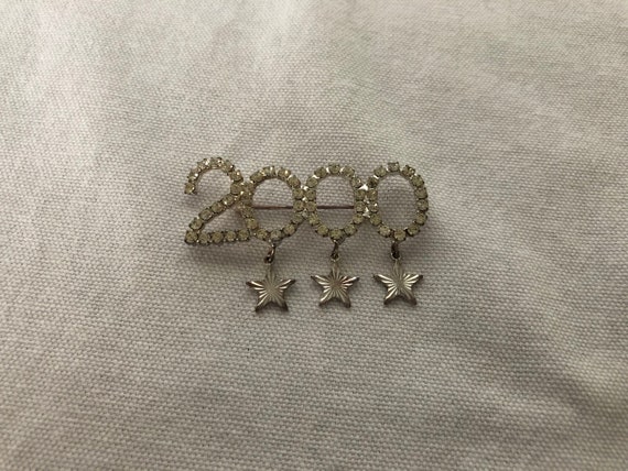 Vintage 2000 Year Pin - image 1