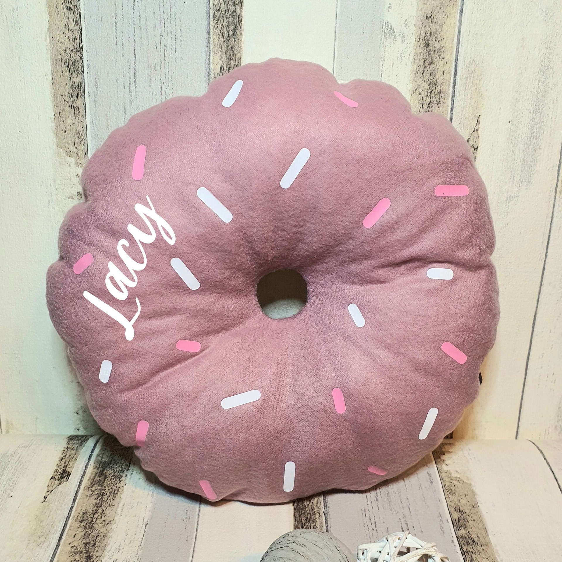 Giftoland Round Cushion Donut Shaped Pillow, For Multi purpose usage,  Size/Dimension: Standard