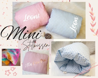 Mini nursing pillow, nursing pillow, pillow, personalize with name or date of birth