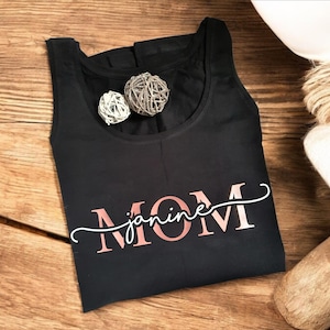 Iron-on patch MOM, Dad, Grandma, Grandpa, name, lettering iron-on, personalizable