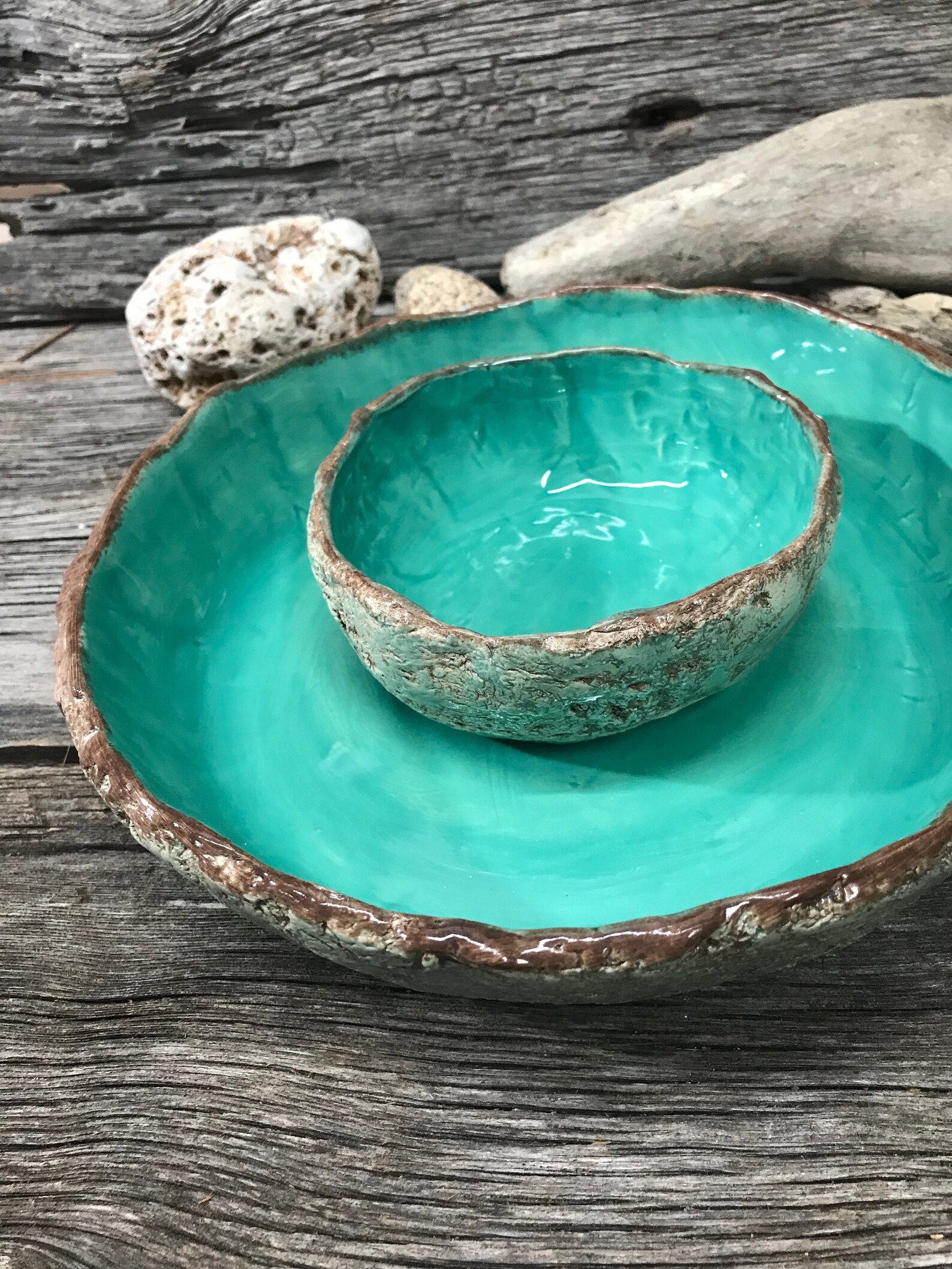 Salsa Bowl Chip and Dip Bowl Dipping Bowl for Mexican Food Etsy
