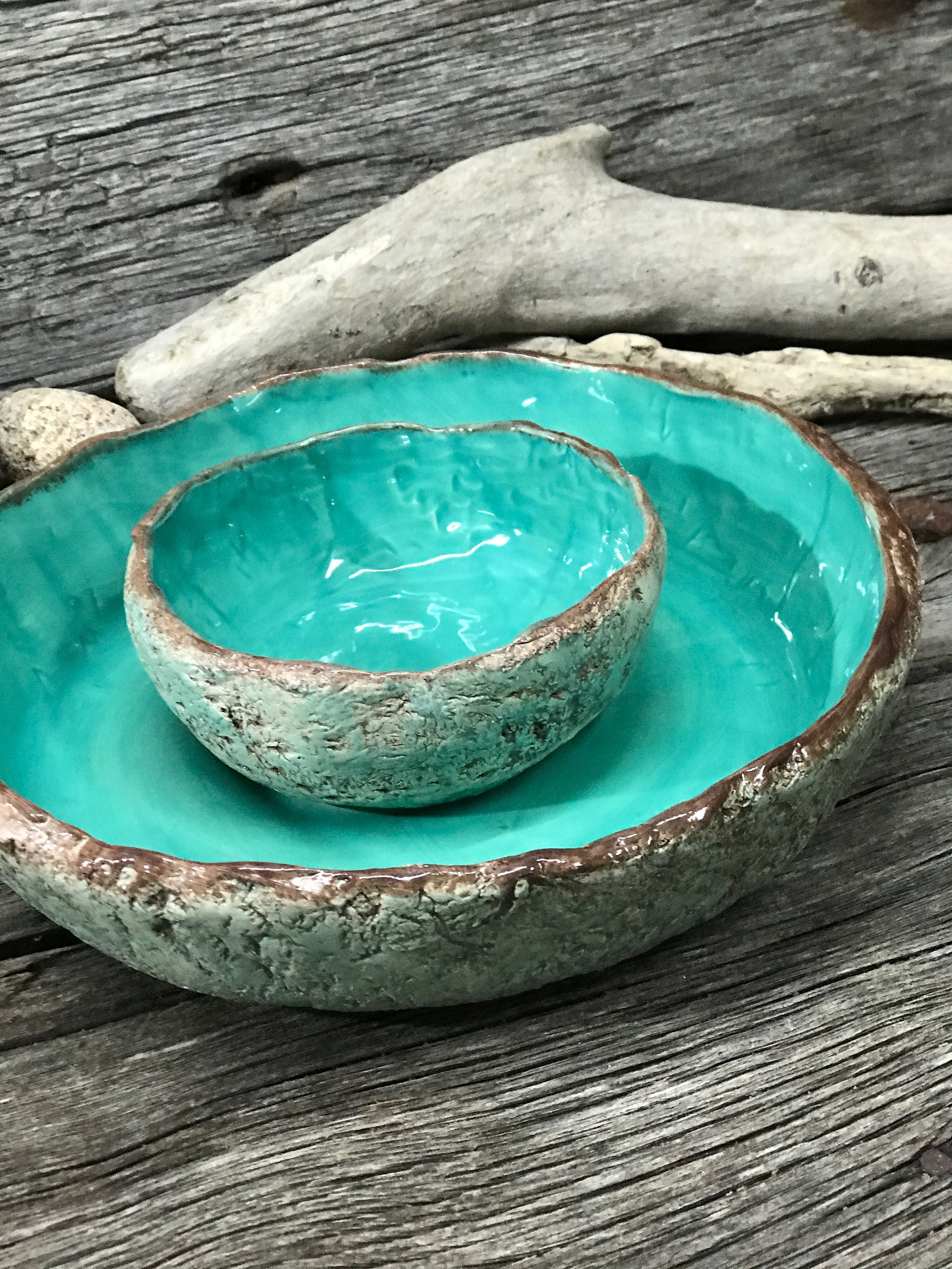 Salsa Bowl Chip and Dip Bowl Dipping Bowl for Mexican Food Etsy