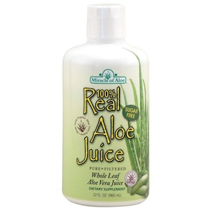 Miracle of Aloe Real Aloe Juice - Quart