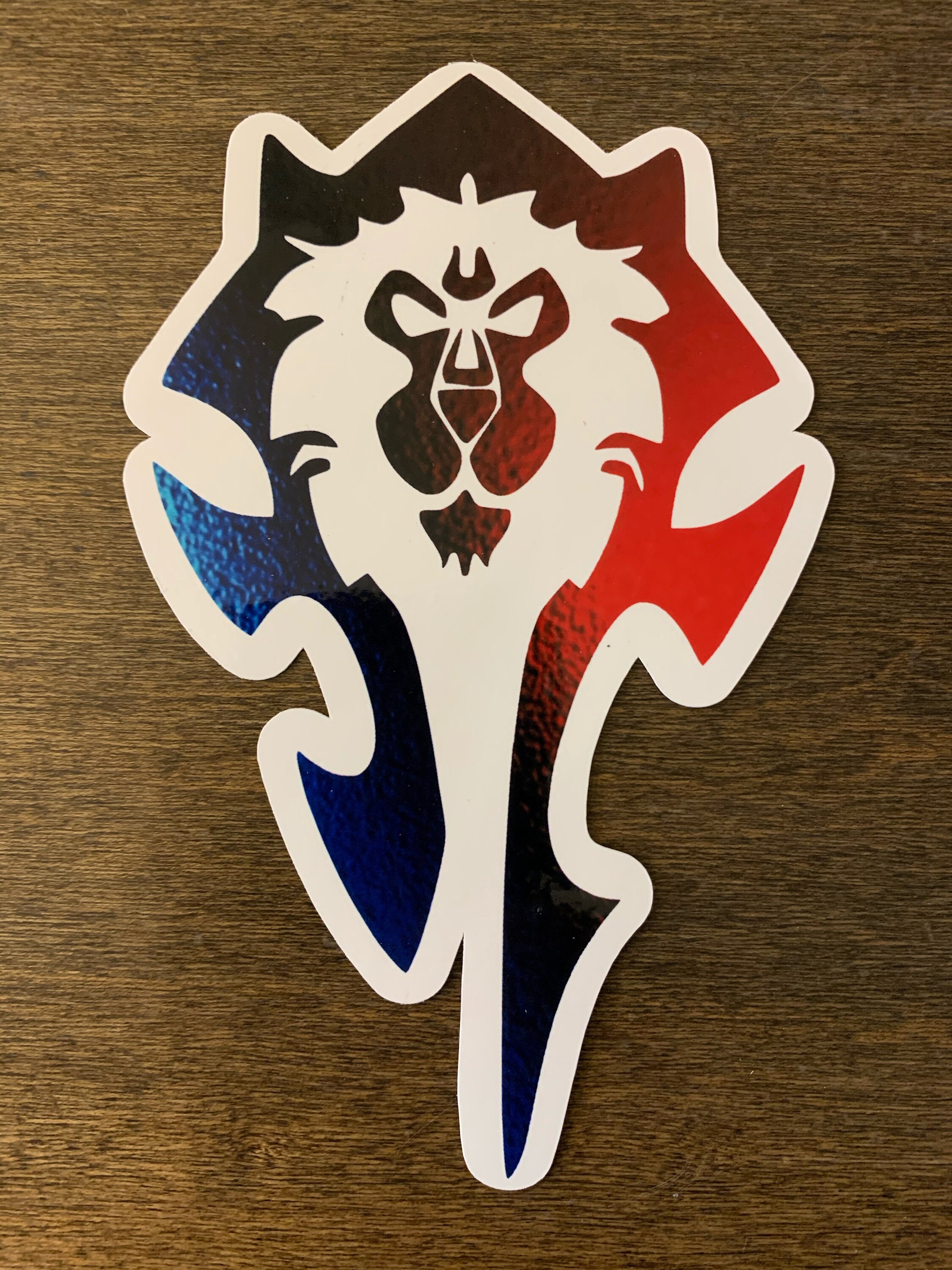 World of Warcraft Sticker Horde/Alliance Etsy