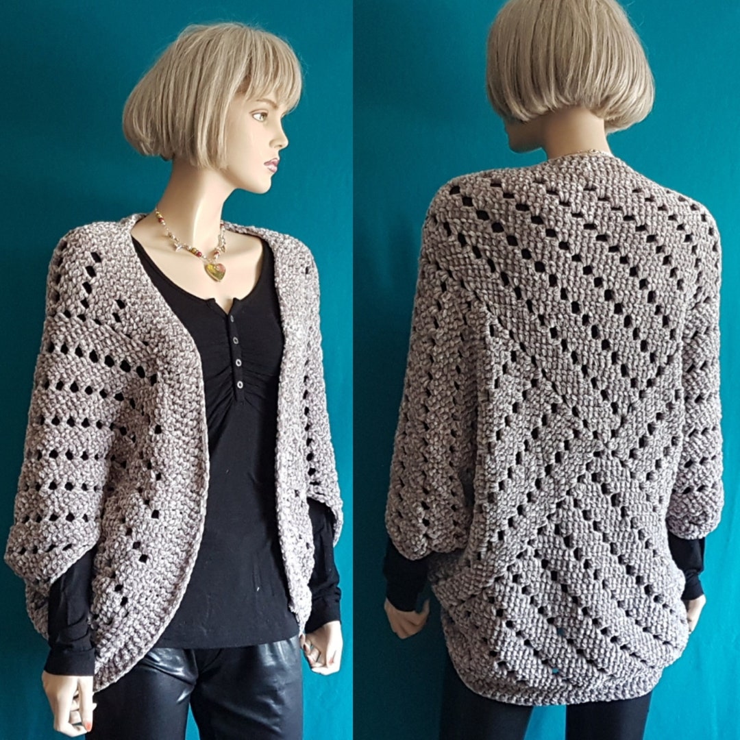 Strickdecke Grau 120x150cm - Kuschelige Mikrofaser Decke Für Couch & Garten