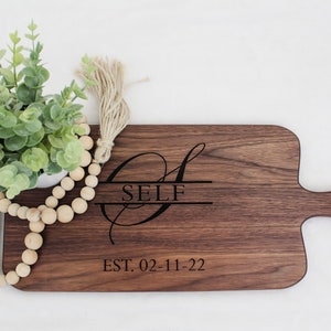 Charcuterie Board - Custom - Maple Hardwood - Personalized