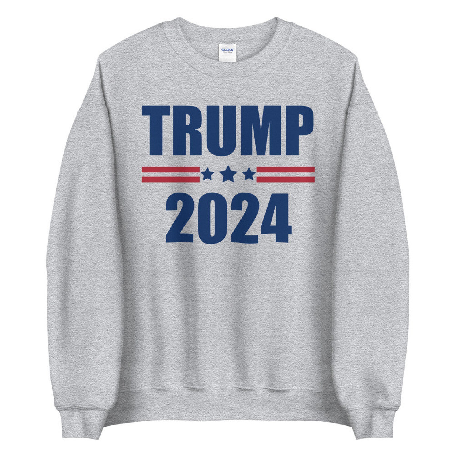 Trump 2024 Sweatshirt Trump Gear Conservative Republican Etsy