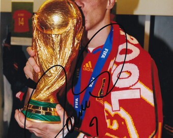 Football - Fernando Torres - Hand Signed 12x8 Inch Photograph - Spain - COA