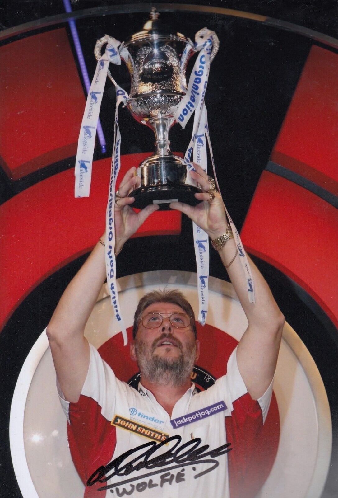 Buy Darts Martin 'wolfie' Adams Hand Signed 12x8 Inch in India - Etsy