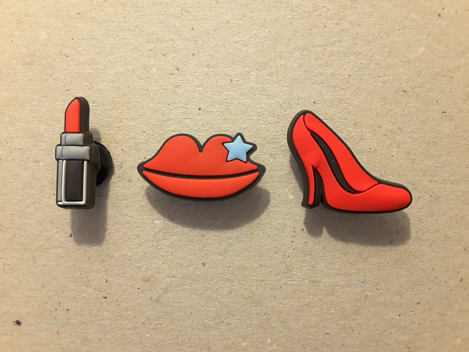 3pcs 2D PVC Shoe Charms GL125 Etsy