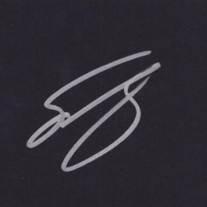 Tennis - Grigor Dimitrov - Handsignierte 15,5 x 10,5 cm schwarze Karte - COA
