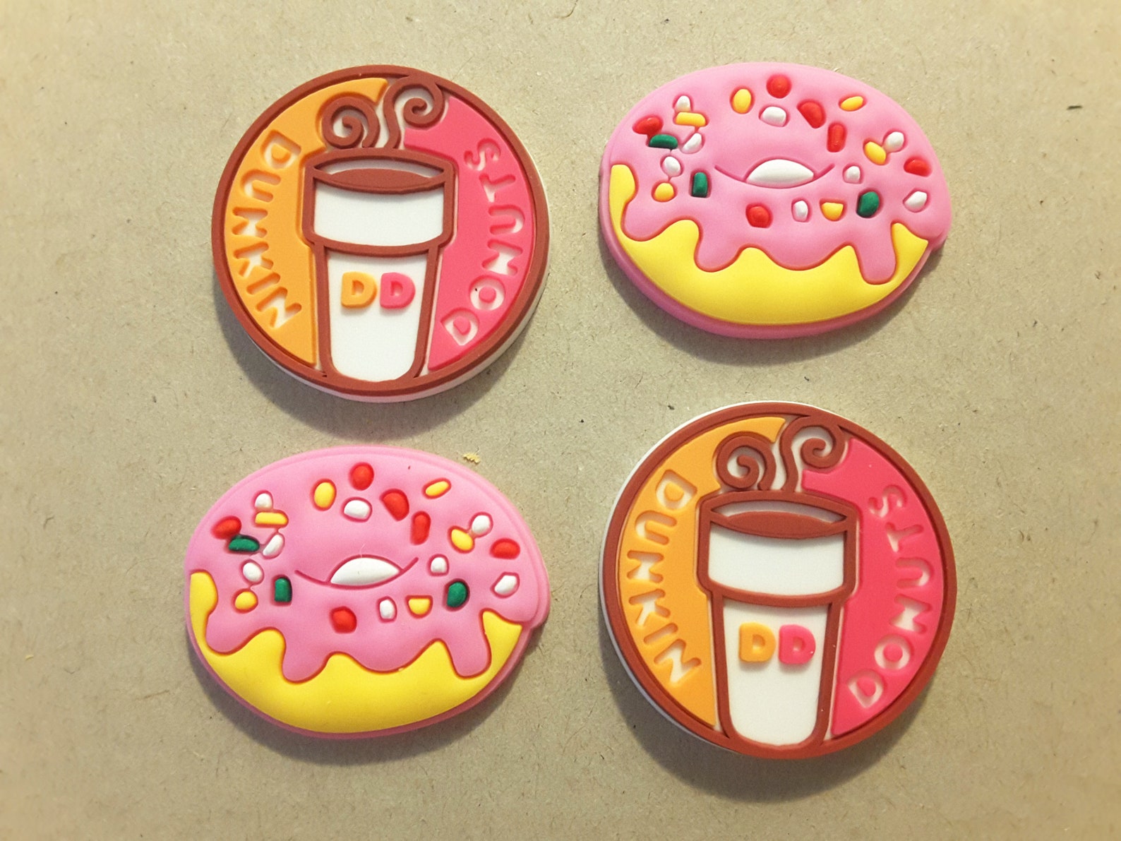 4pcs 2D PVC Shoe Charms GL029 Etsy