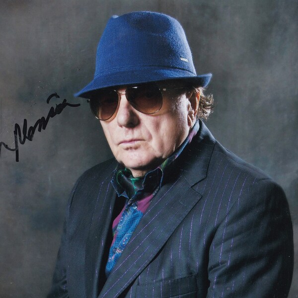 Music - Van Morrison - Hand Signed A4 Photograph - COA