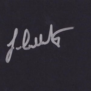 Pferderennen - Jim Culloty - Handsignierte 6 x 4 Zoll schwarze Karte - COA