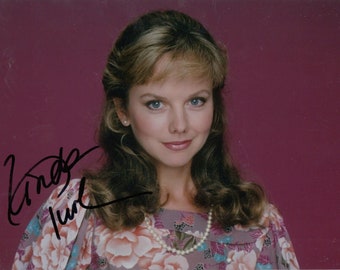 Actresses - Linda Purl - Hand Signed A4 Photograph - Happy Days - COA