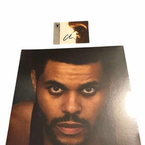 Hast Up Tomorrow (erstes Pressen Vinyl) + signierte Kunstkarte - The Weeknd - Für den Versand verfügbar - UK Verkäufer