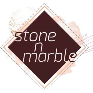May include: A logo for a business called "Stone n Marble" in a diamond shape with a brown background and a white outline.
