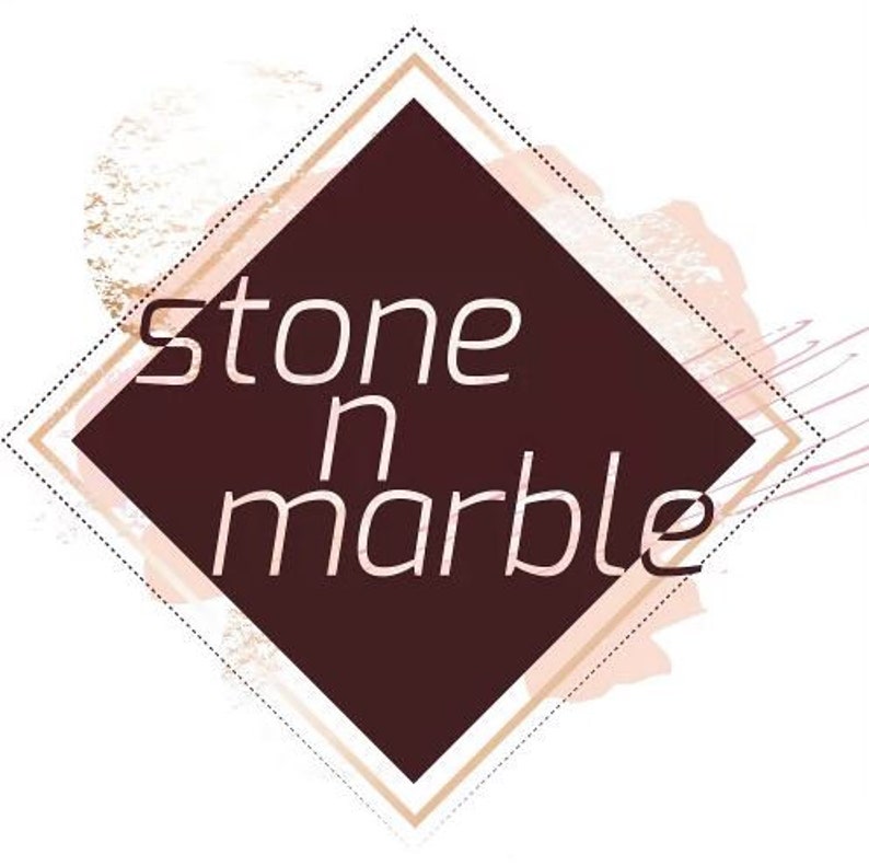 May include: A logo for a business called "Stone n Marble" in a diamond shape with a brown background and a white outline.