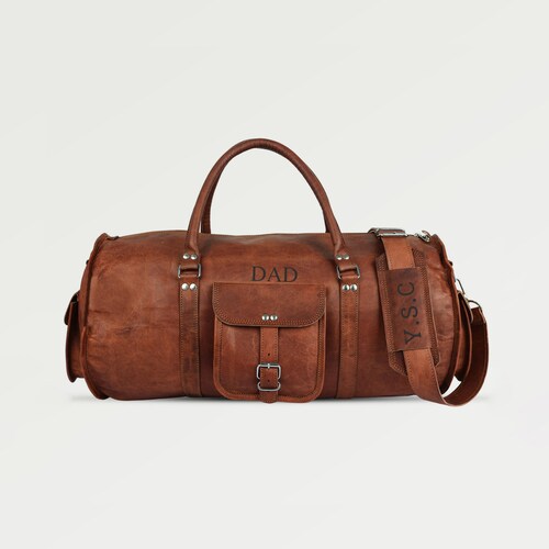 Personalized Leather Duffle Bag Men,Weekender Bag Men,Leather Weekend Bag,Leather Holdall, Vacation Duffel, Overnight shops Bag, Monogram bag