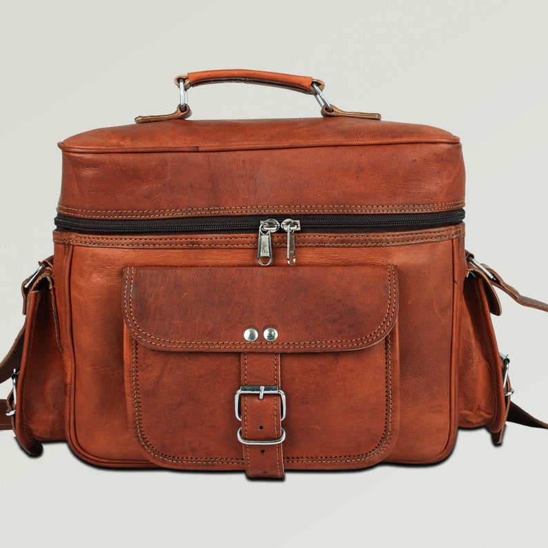 Personalise Leather Camera Shoulder Bag Leather Crossbody Etsy