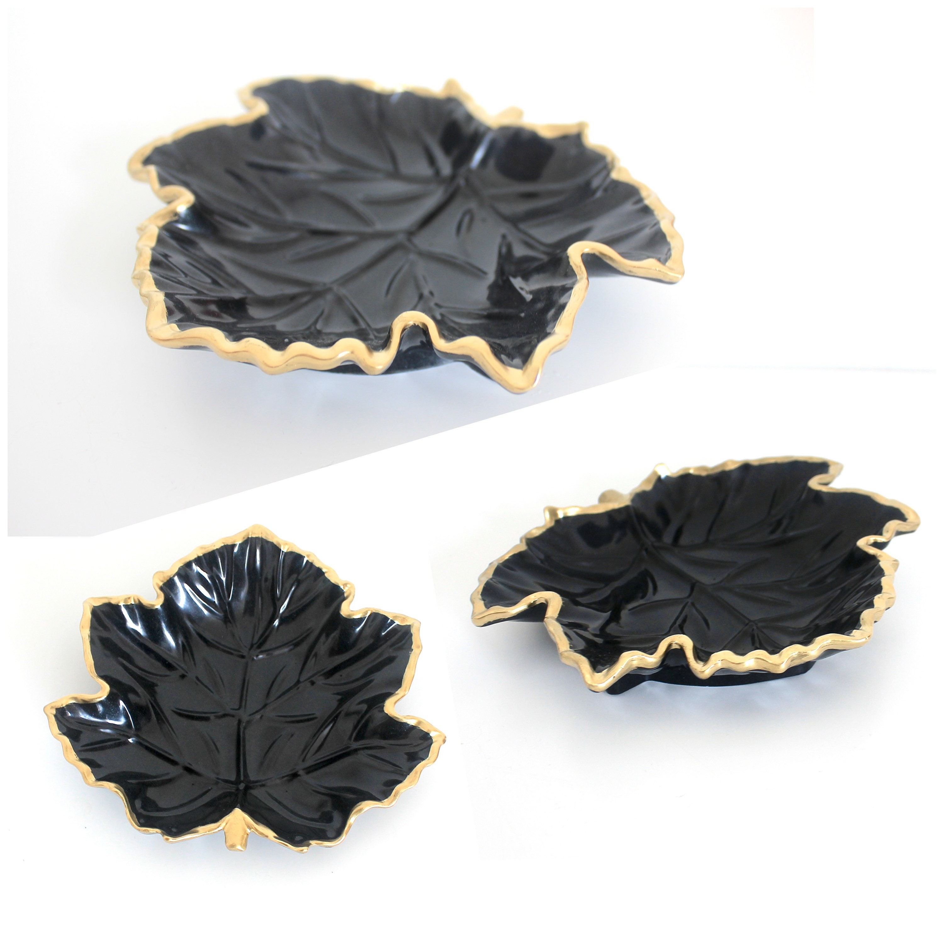 Leaf Shape Plate/ Handmade Resin/ Jewellery Dish/ Decorative Etsy UK