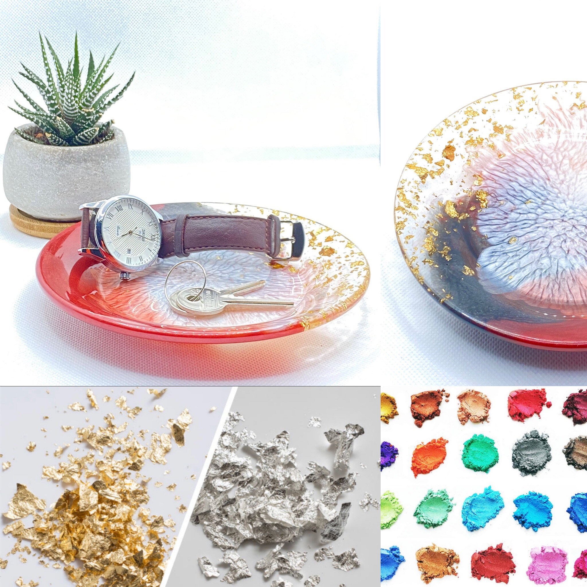 Custom Round Plate/ Handmade Resin/ Made to Order Etsy UK