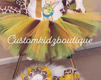 Pebbles tutu set /Ruffle socks