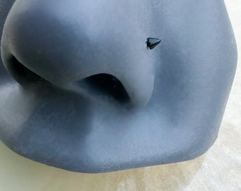 Black Dainty Spike Titanium Nose Stud. 18G. 20G.
