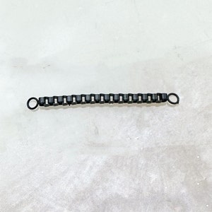 Black Box Chain Nose Chain. Ear Chain. Piercing Chain.
