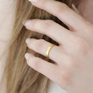 Morse Code Ring For Women, Couples Morse Code Rings, Couple&#39;s Rings, Couples Rings Morse Code, Unisex Rings, Couple&#39;s Ring Set Morse Code