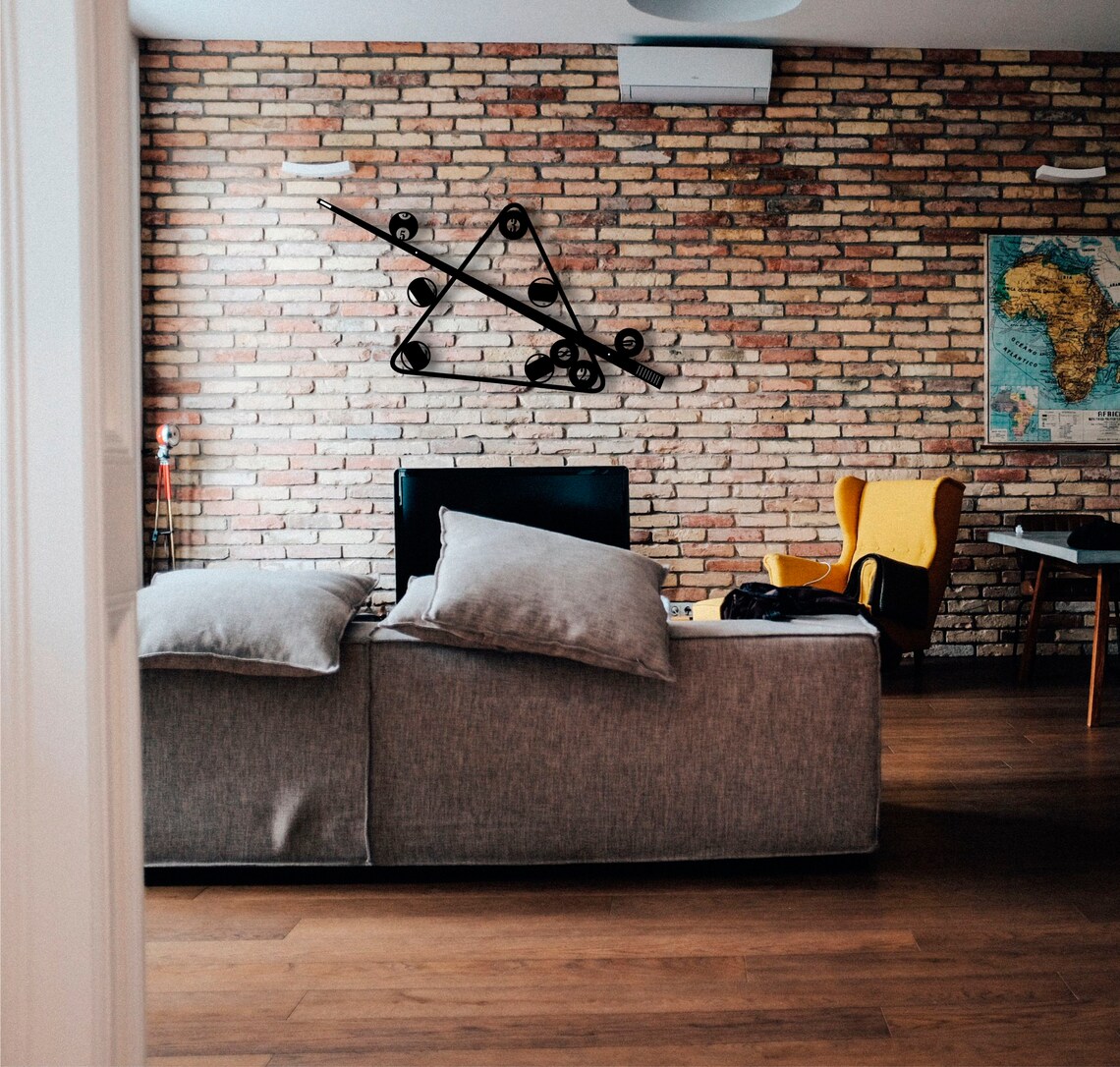 Billiards Metal Wall Art Metal Wall Sign Home Decor Wall | Etsy