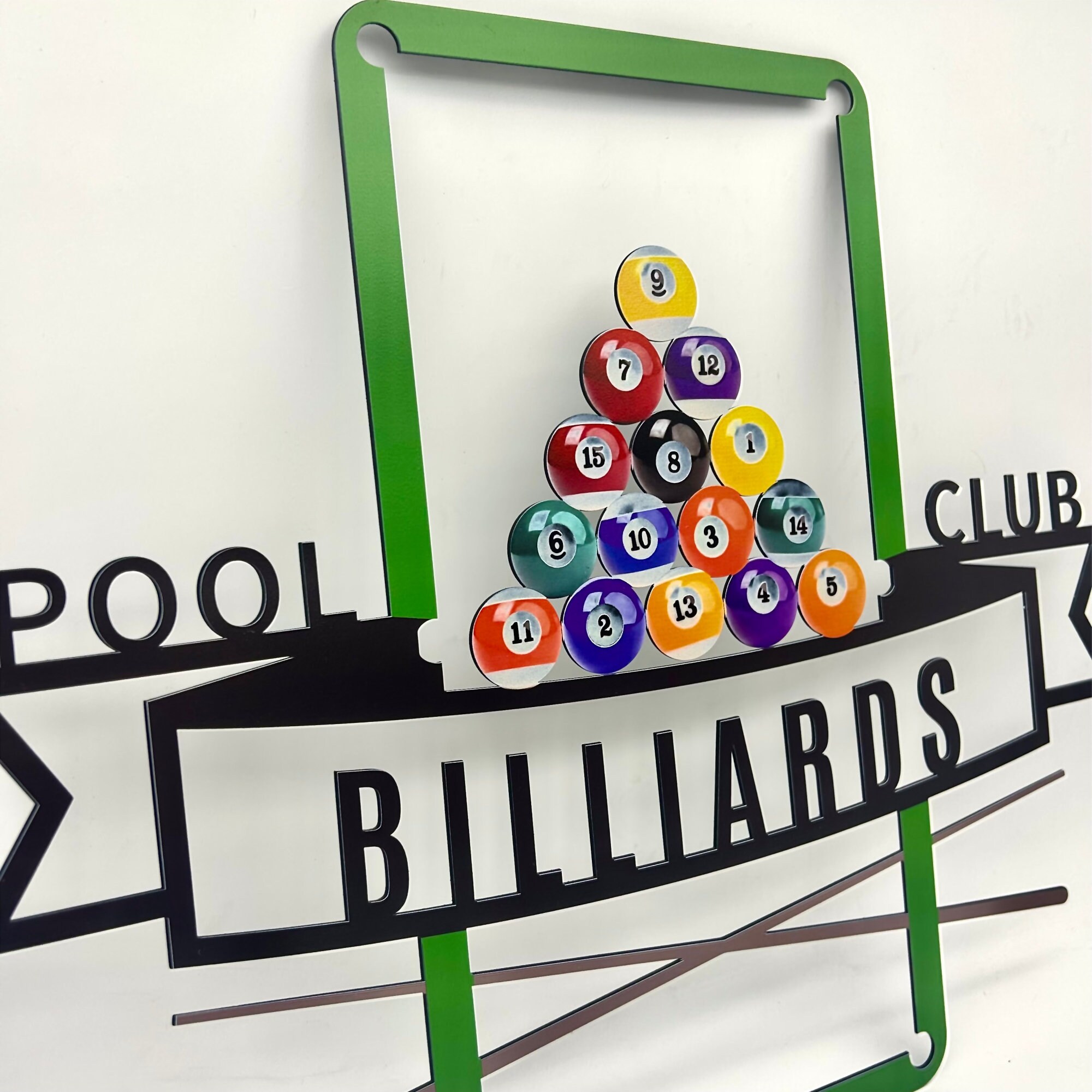 Billiards Sign Personalized Poolhall Sign For Game Room -  Portugal