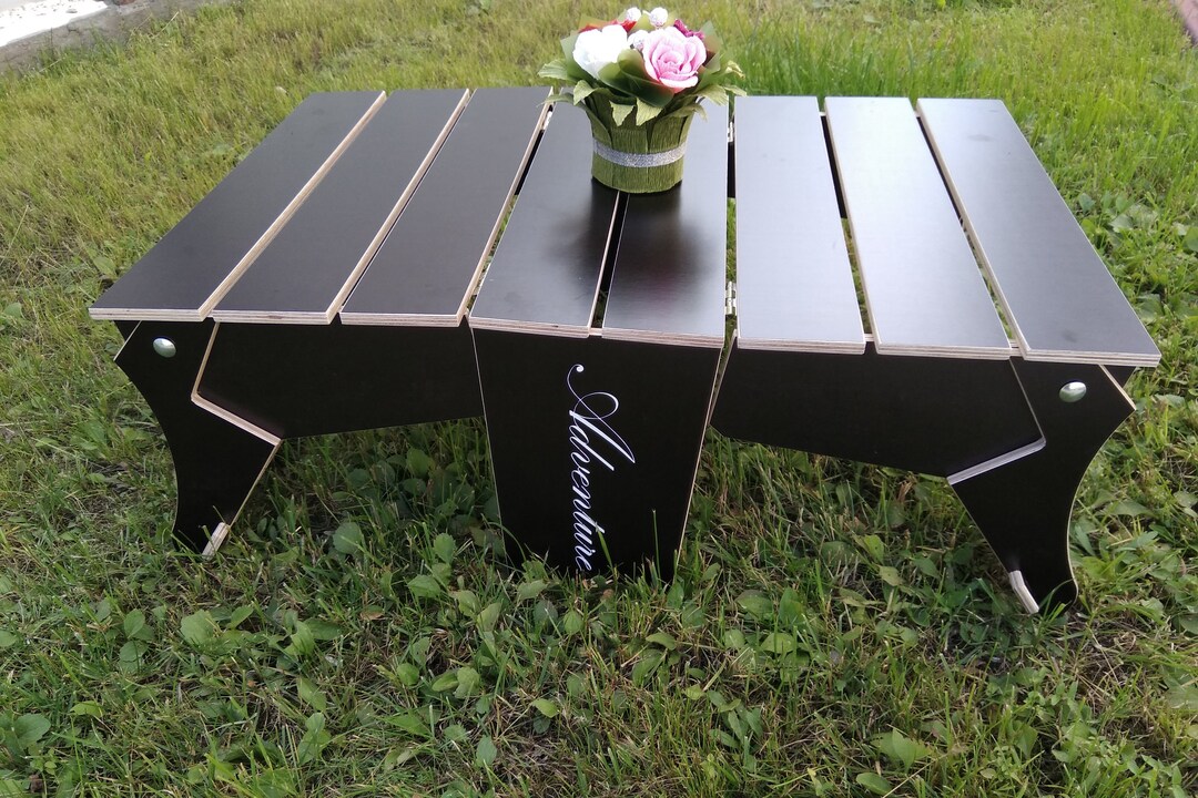 Folding Picnic Table 2in1 Basket Table for the Beach or Etsy