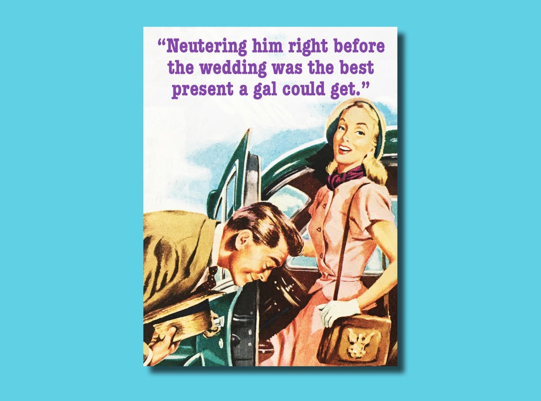 Funny, Rude Wedding or Anniversary Card for a Husband - Etsy