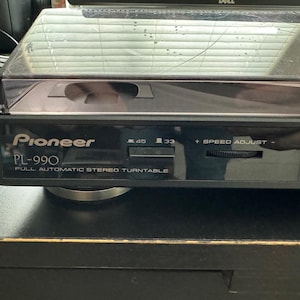 Platine Vinyle Pioneer PL-990 – Entraînement Par Courroie, Universelle, Occasion