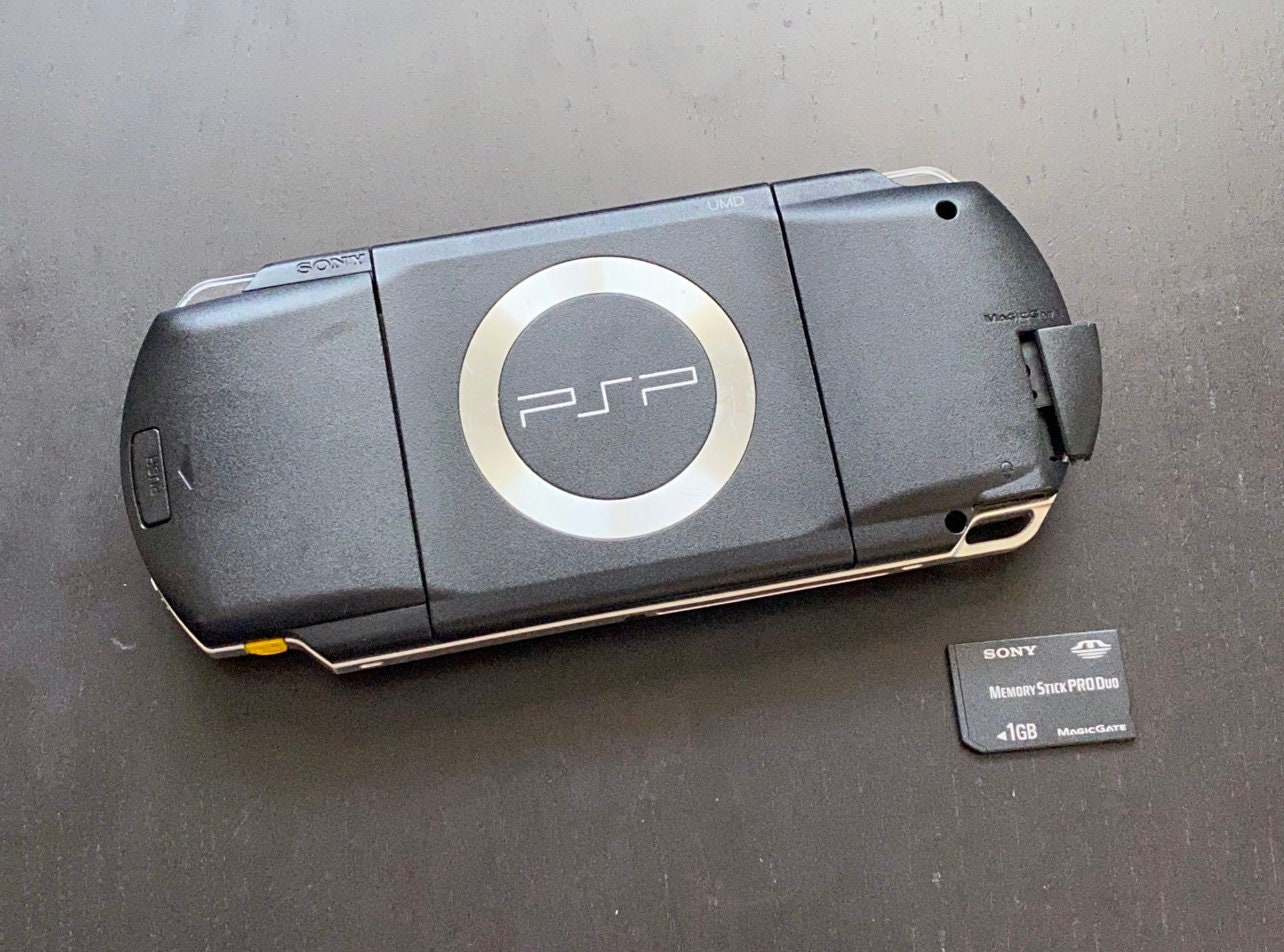 USED Sony PSP 1000 with Case & Games Etsy