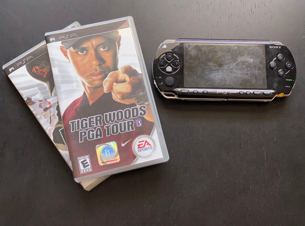 USED Sony PSP 1000 with Case & Games Etsy