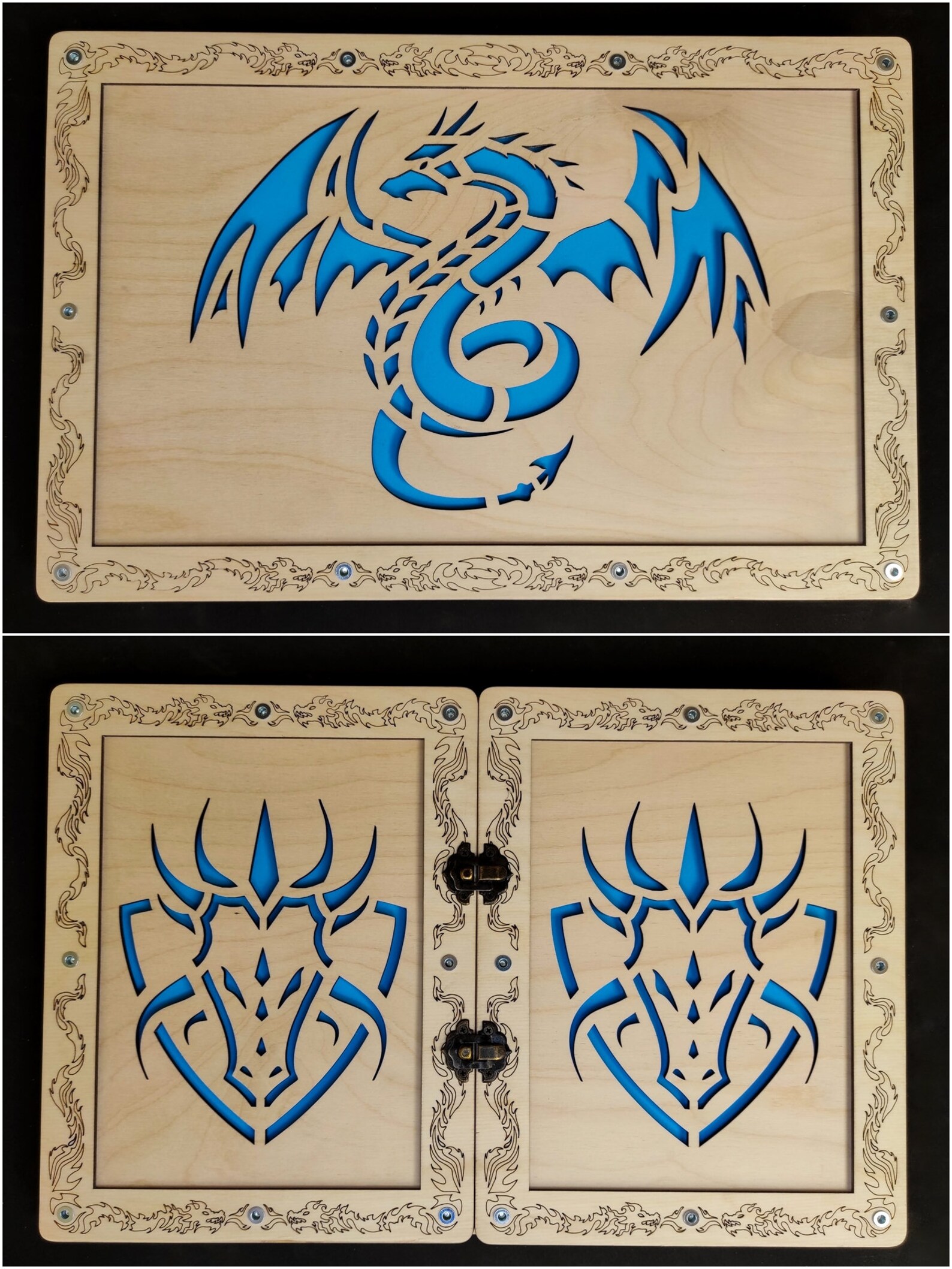 Dungeon Master Screen DnD Zubehör Fantasy DM Bildschirm | Etsy