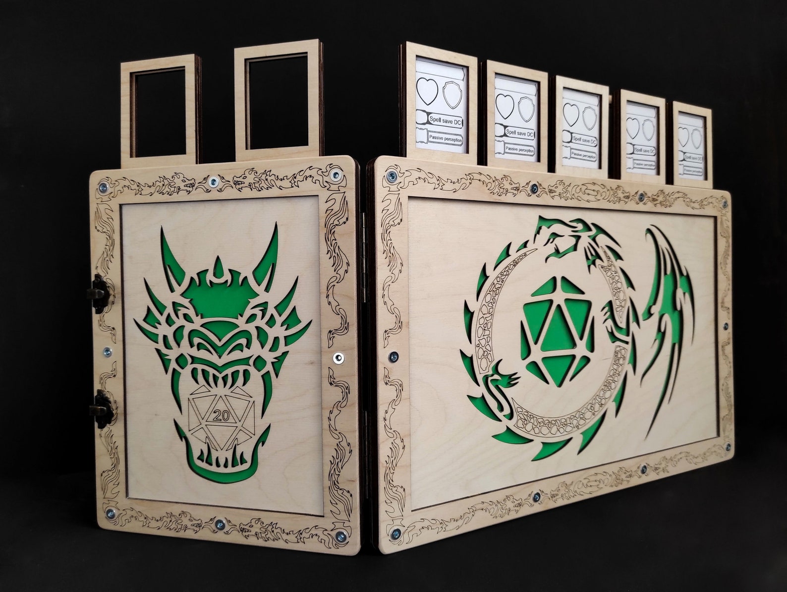 Dungeon Master Screen / Accesorios DnD / Fantasy DM Pantalla / Etsy