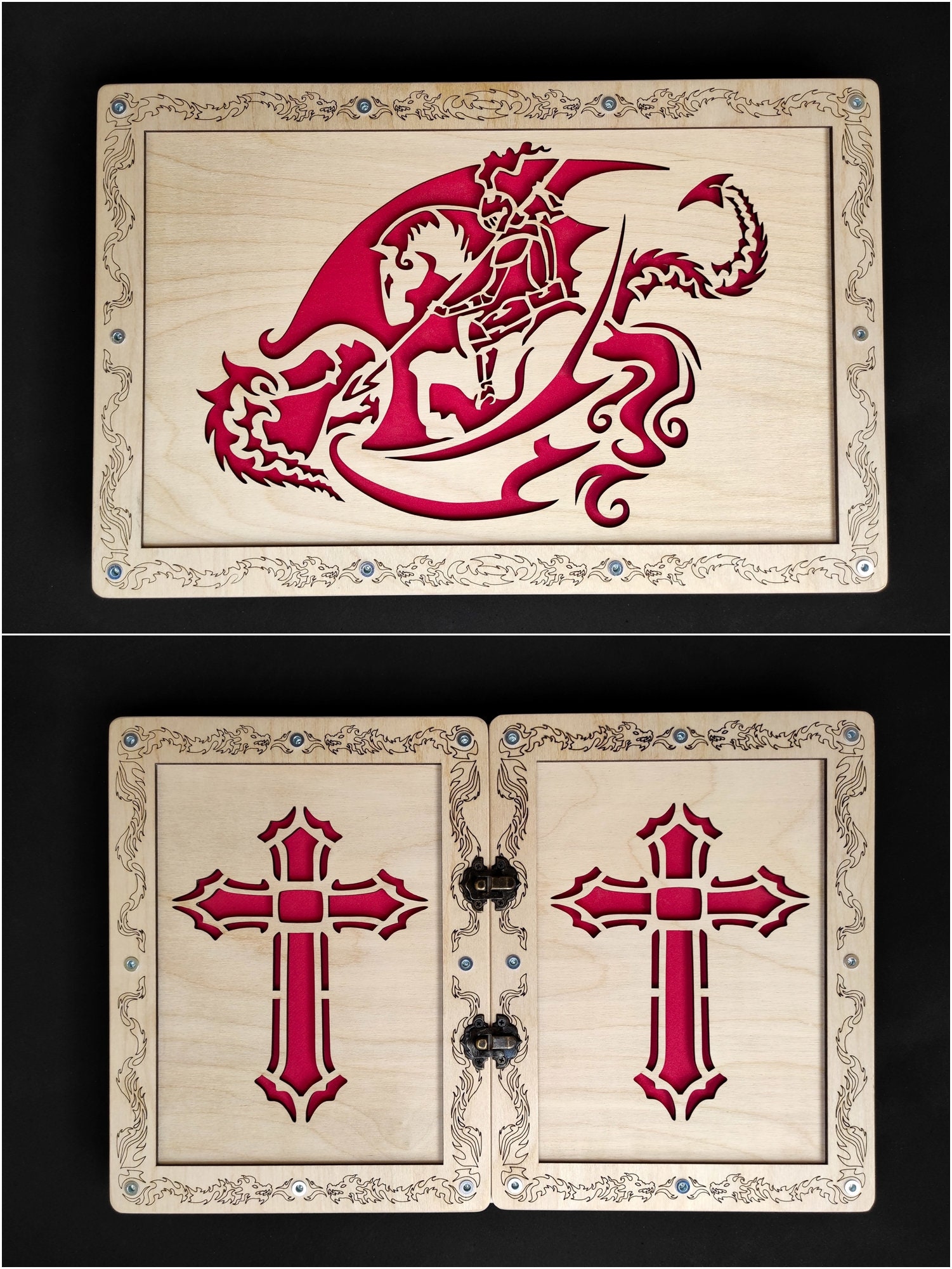 Dungeon Master Screen DnD Accessories Fantasy DM Screen Etsy