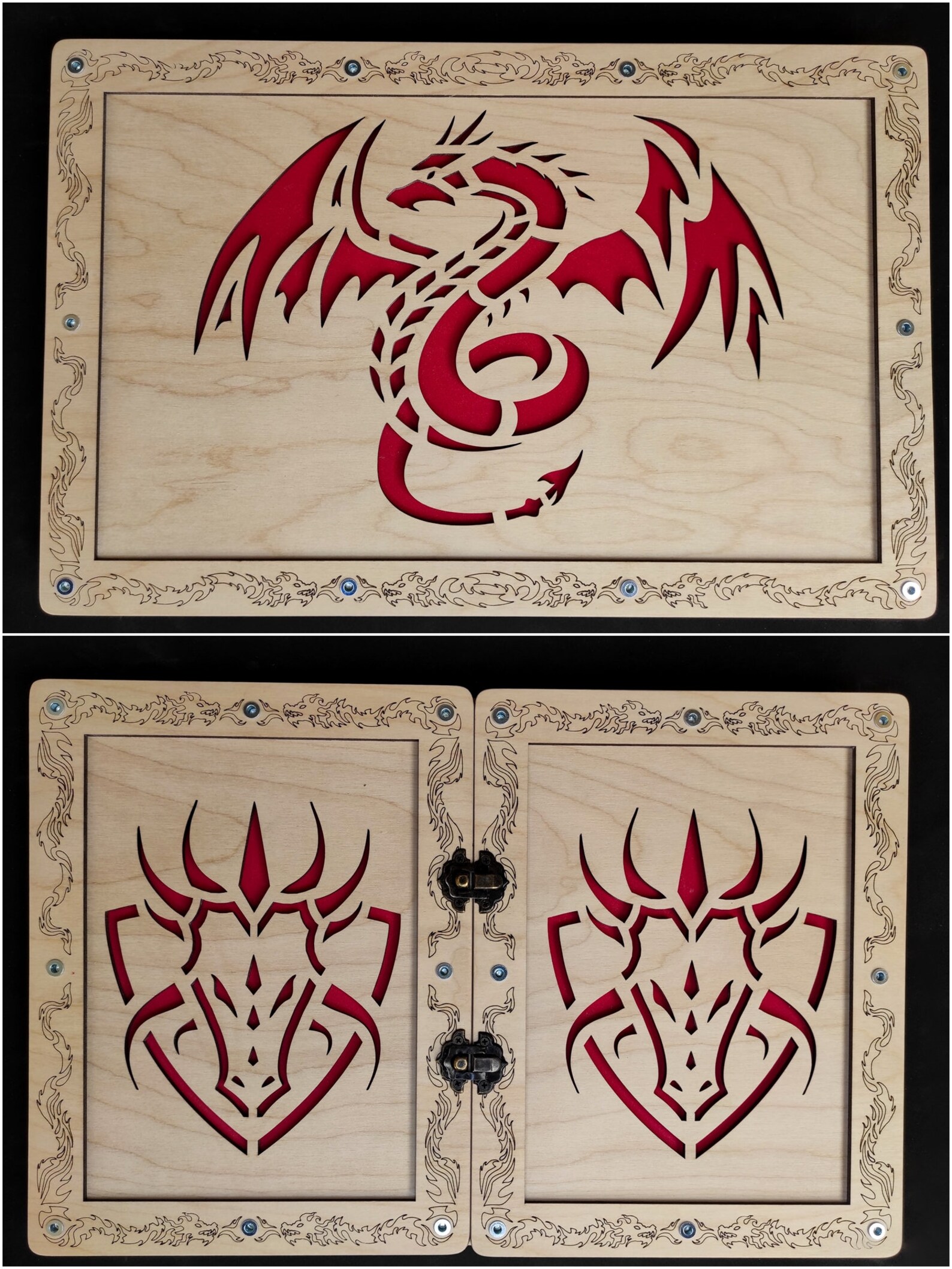 Dungeon Master Screen DnD Accessories Fantasy DM Screen Etsy