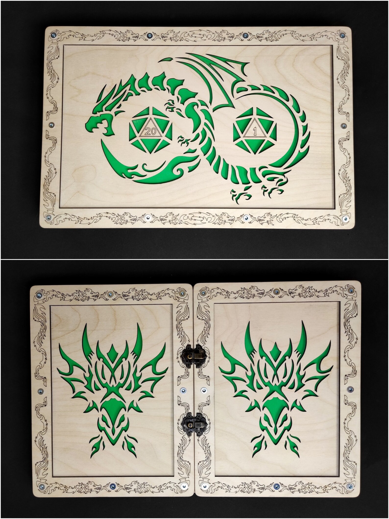 Dungeon Master Screen DnD Zubehör Fantasy DM Bildschirm | Etsy