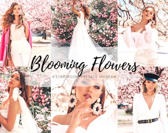 10 flowers presets, vibrant preset, outdoor preset, blogger presets, warm preset, influencer preset, instagram filter, Preset mobile