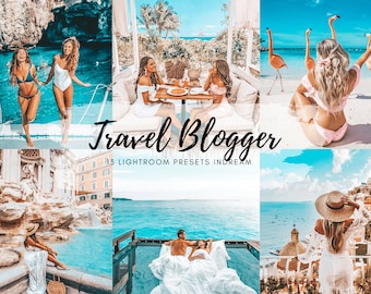 15 Mobile LIGHTROOM Presets, Lifestyle Filters, Summer Preset, Influencer Preset, Mobile & Desktop Blogger travel preset for Instagram, vsco