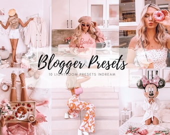 10 Lightroom Presets, Natural Presets, Mobile & Desktop Presets, Blogger Mobile Preset, Clean Influencer, No Filter preset, Bright Instagram
