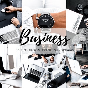 15 business mobile Lightroom presets, work filter, professional presets, business woman presets, entrepreneur presets, corporate presets