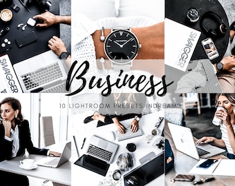 15 business mobile Lightroom presets, work filter, professional presets, business woman presets, entrepreneur presets, corporate presets