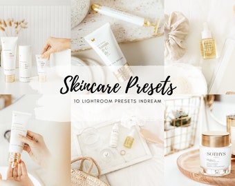 10 PRODUCT Lightroom Mobile & Desktop Preset | Light and Airy Presets | Product Photography | Clean White Flatlay Preset |