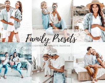 10 FAMILY Lightroom Presets, Mobile Lightroom Preset, Blogger Mom, Bright Lifestyle Presets, Instagram Presets for Bloggers, Indoor Presets