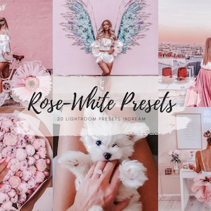 20 SWEET PINK mobile lightroom presets, Pink preset, Instagram Blogger Filter, pink filter, rose presets, mobile filter, pink lightroom